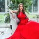 Illustration for article titled David’s Bridal Introduces New Line Of Whore-Red Dresses For Wicked, Impure Divorcées’ Shameful Second Weddingsem/em